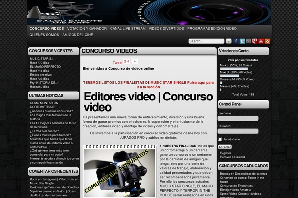 Site using WordPress Poll plugin