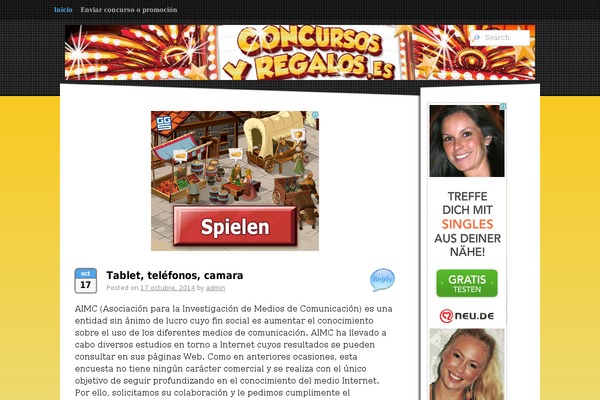Sonar theme site design template sample