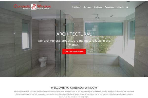 BeTheme Child theme site design template sample