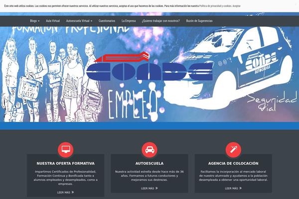 Unconditional theme site design template sample