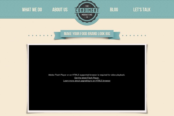 Retro theme site design template sample