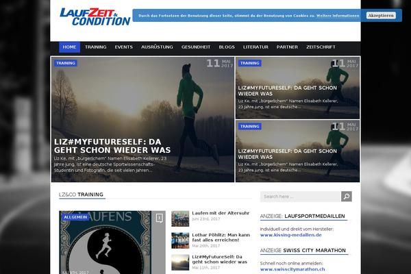 Today theme site design template sample