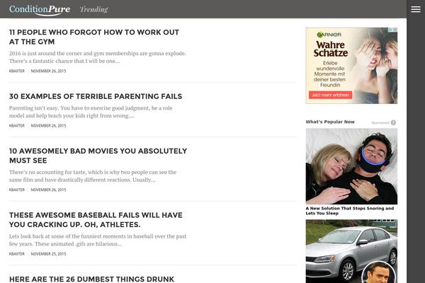 conditionpure.com site used Devoe