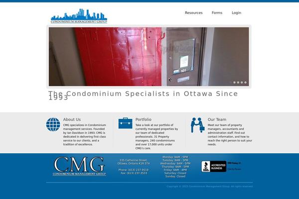 Vulcan theme site design template sample