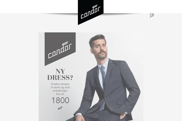 Condor theme site design template sample