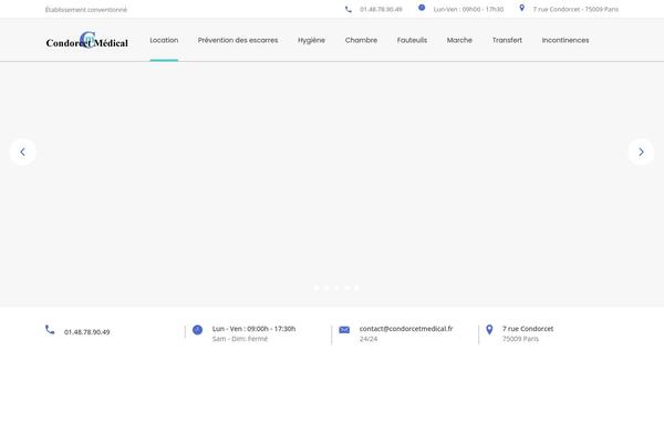 MediClinic theme site design template sample