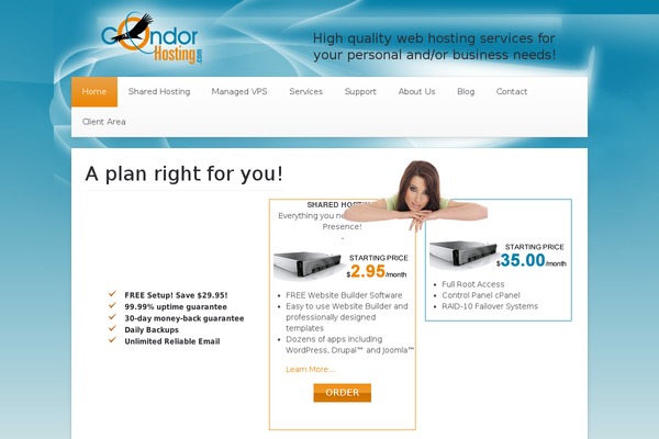 Fusion theme site design template sample