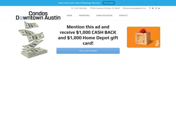 Site using Myhome-idx-broker plugin