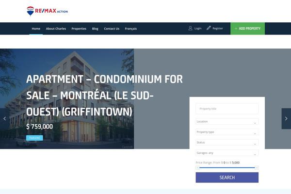 Site using Realia plugin