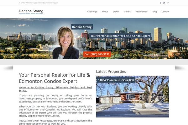 WP Residence theme site design template sample