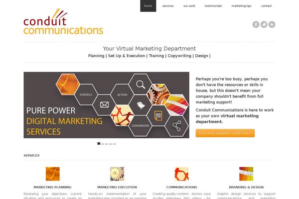 Site using Themify-tiles plugin