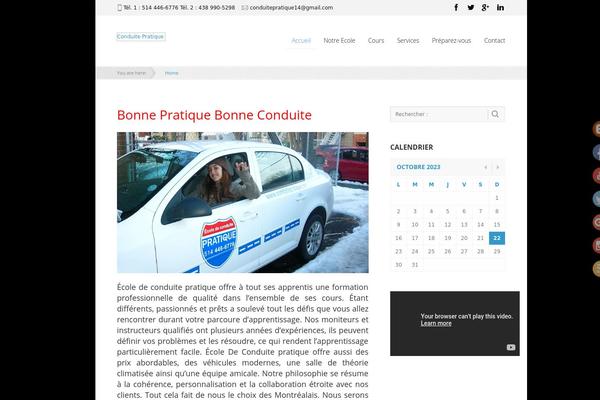 Site using SlickQuiz plugin