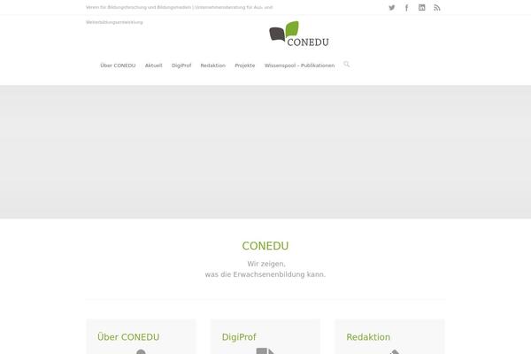 Innov8tive Child theme site design template sample