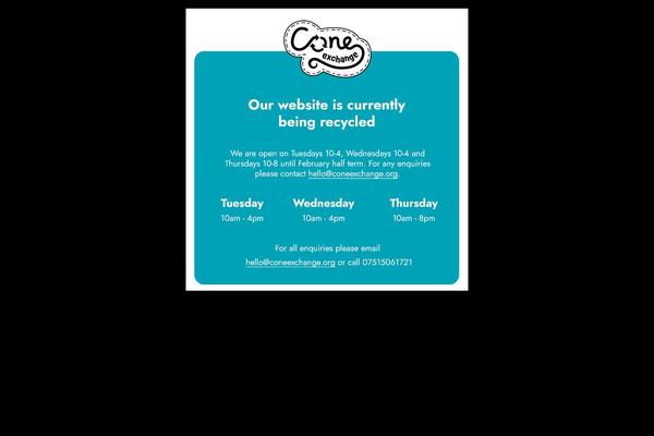 coneexchange.org site used Cone-exchange