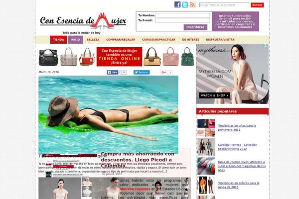 conesenciademujer.com site used Ifashion