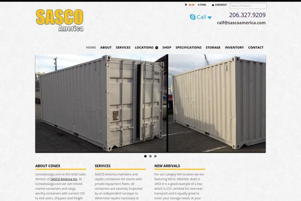 conexbox2go.com site used Conex