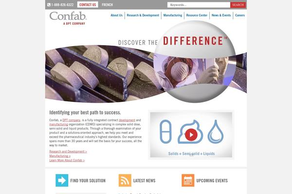confab.com site used Astra-bang