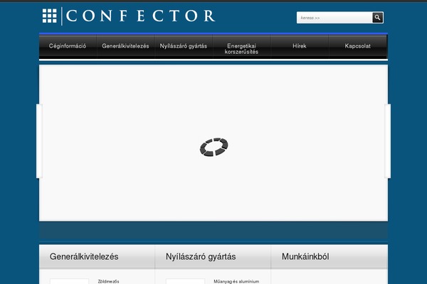 Construction theme site design template sample