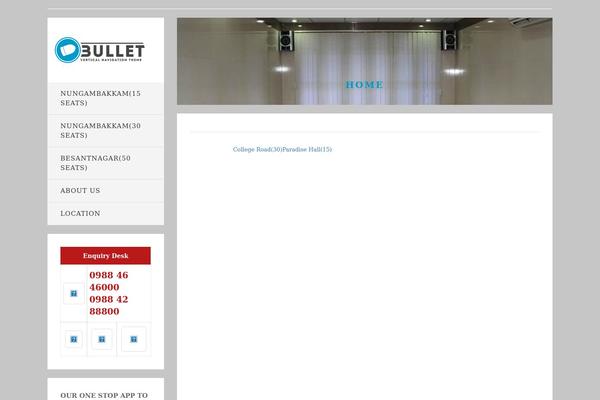 Wp_bullet theme site design template sample