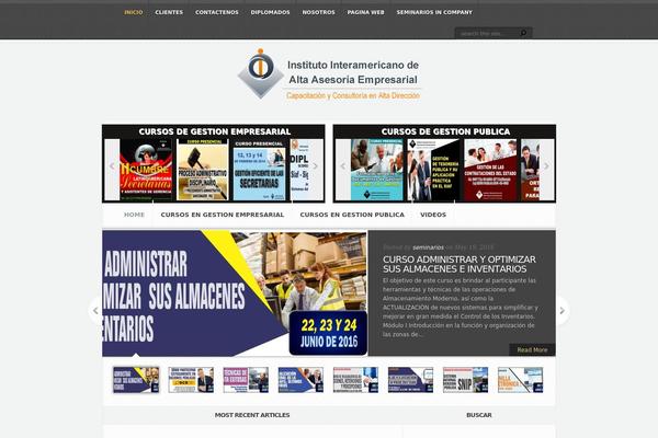 Aggregate theme site design template sample