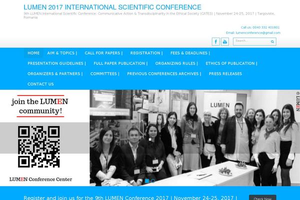 conferinta.info site used EventPress
