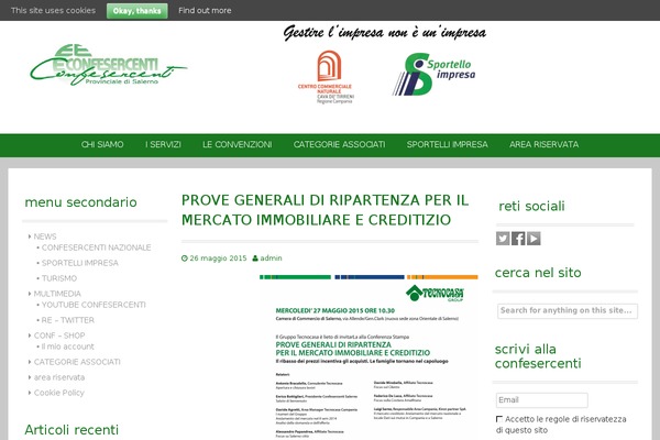 confesercentisalerno.it site used Reizend