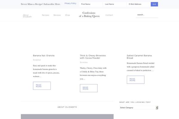 Site using Pretty Sidebar Categories plugin