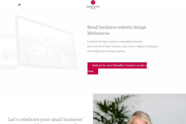 Maison-child theme site design template sample