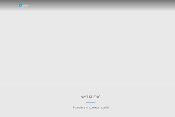 Zephyr theme site design template sample