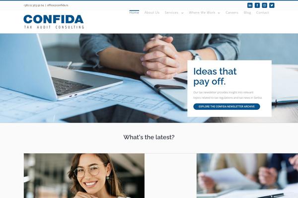Site using Pj-news-ticker plugin