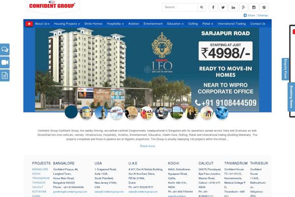 confident WordPress theme, websites list used confident theme confident theme websites examples