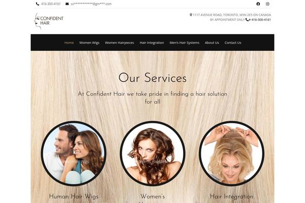 confidenthair.com site used Triss