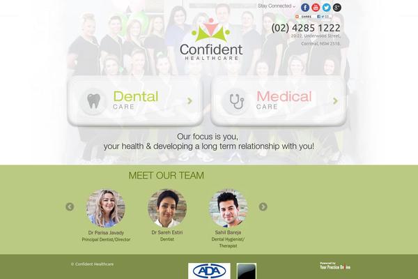 confidenthealthcare.com.au site used Normal