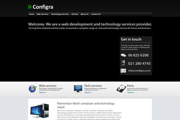 configra.co.nz site used Designpile_wp