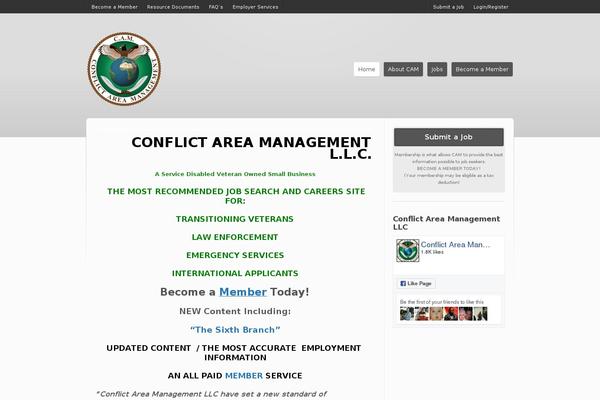 Jobroller theme site design template sample