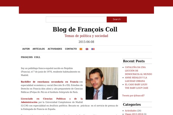 NewsFrame theme site design template sample