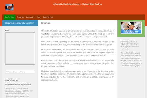 conflictresolution.com.au site used Mediation