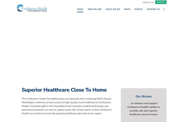 confluencehealthfoundation.org site used Ampster