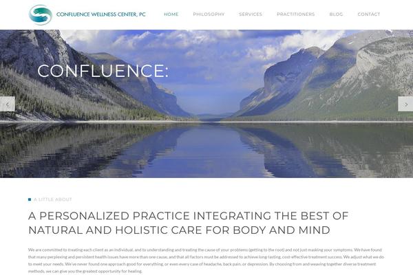 Interactive theme site design template sample