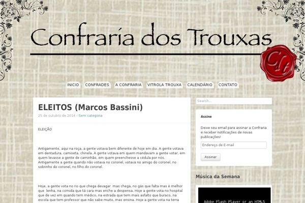Standard theme site design template sample