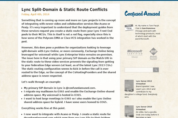 confusedamused.com site used Confused-amused