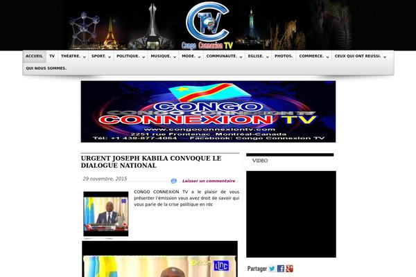 evolve theme site design template sample