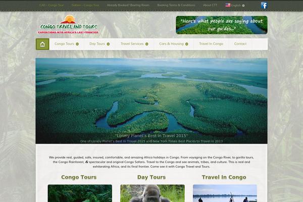 Artificer theme site design template sample
