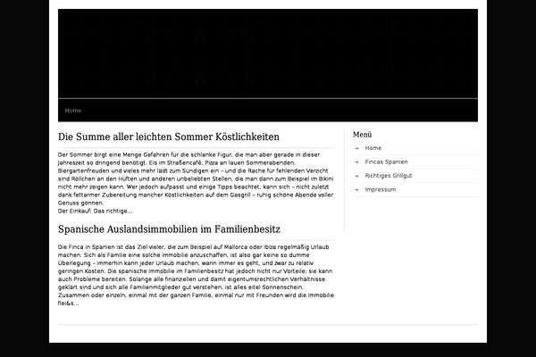 Canyon theme site design template sample
