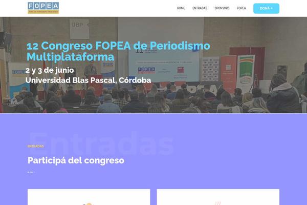 congresofopea.com site used Embrad