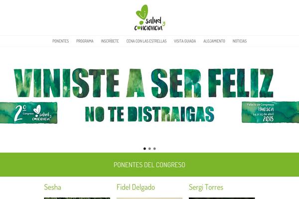 congresosaludyconciencia.com site used Congresosalud