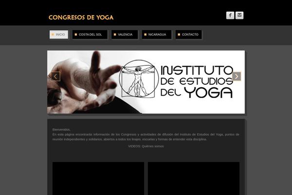 congresosdeyoga.com site used Bloxpro