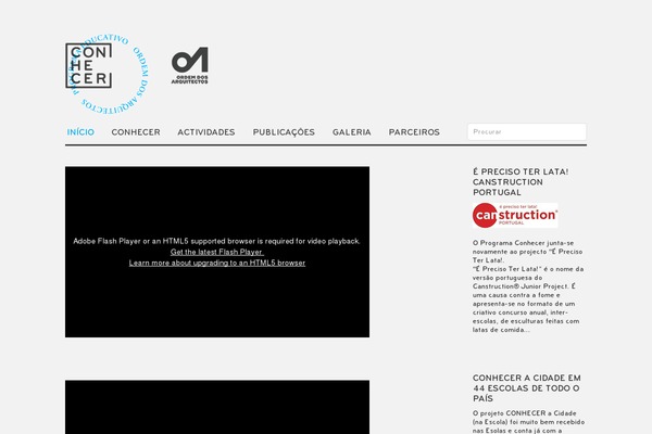 conhecer.org.pt site used Conhecer