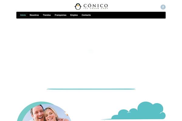 Conico theme site design template sample