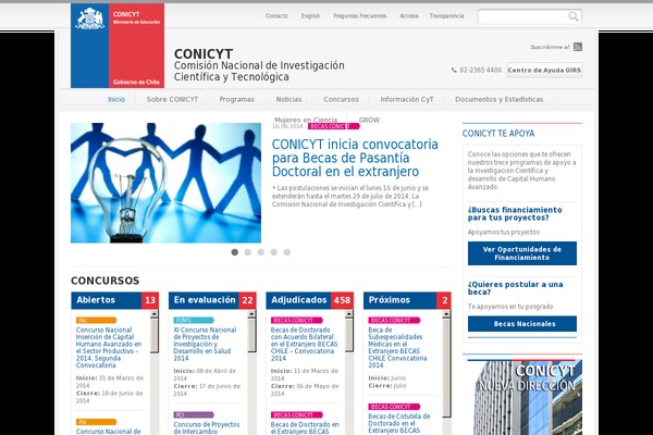 Site using WP Tabs Slides plugin